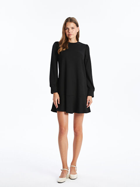 LCW Comfort Bisiklet Yaka Elbise - W4HE74Z8-CVL