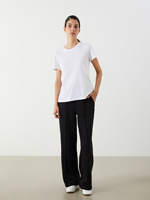 LCW Modest Beli Lastikli Kadın Kalın Eşofman Altı - W4HL83Z8-CVL