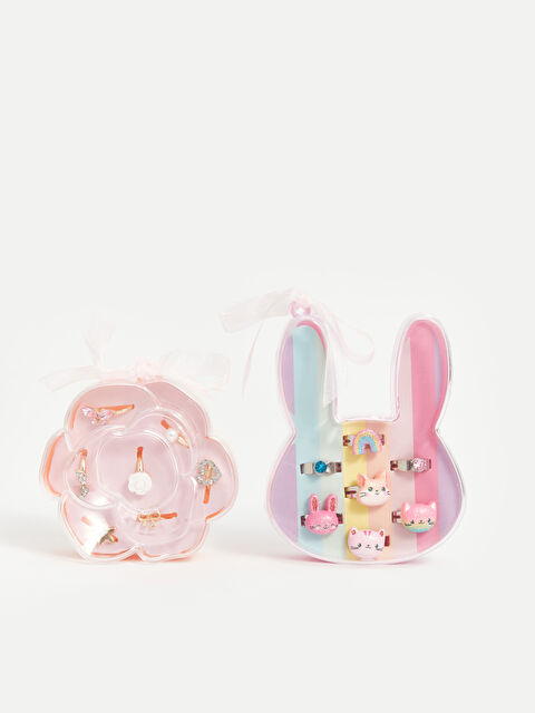 LCW ACCESSORIES Çantalı Kız Çocuk Yüzük Seti - W4HM17Z4-QBC