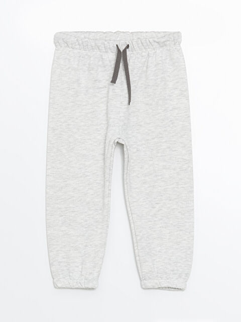 LCW ECO Beli Lastikli Kalın Basic Erkek Bebek Jogger Eşofman Alt - W4HM53Z1-DFL