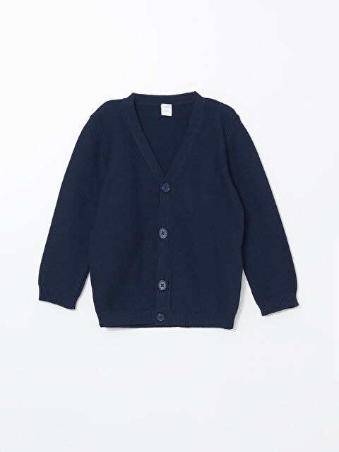 LCW Kids V Yaka Basic Erkek Bebek Hırka - W4HM93Z1-CS0