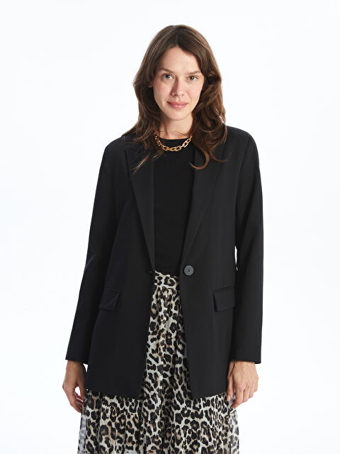 LCWAIKIKI Classic Kadın Blazer Ceket - W4HN85Z8-CVL