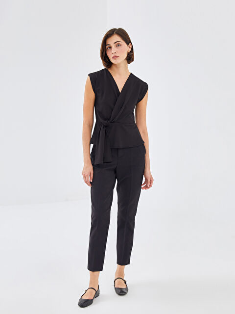 LCW Vision Havuç Kesim Kadın Pantolon - W4HO32Z8-CVL