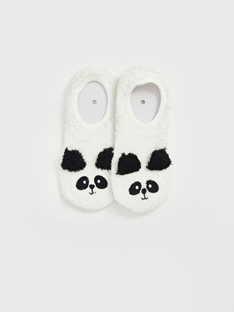 LCW DREAM Nakışlı Kadın Ev Çorabı - W4HS60Z8-JYX