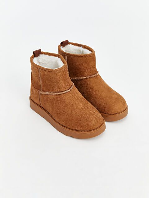 LCW STEPS Süet Görünümlü Kız Çocuk Bot - W4HU58Z4-CXS