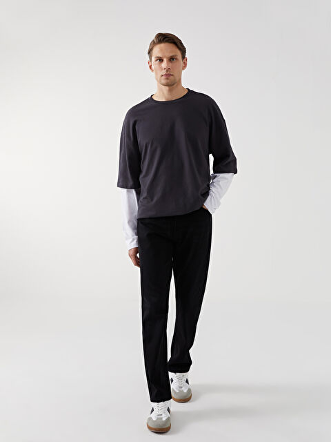 LCW ECO Regular Fit Erkek Jean Pantolon - W4I021Z8-326