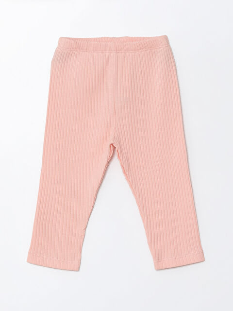 LCW Kids Beli Lastikli Basic Kız Bebek Tayt - W4I054Z1-VHL