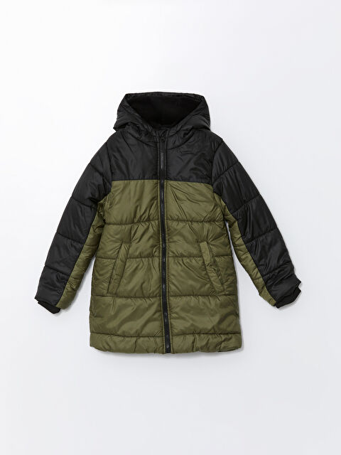 LCW ECO Kapüşonlu Erkek Çocuk Mont - W4I200Z4-H7L