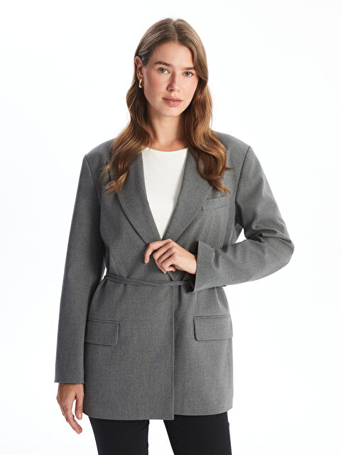 LCW Modest Kadın Blazer Ceket - W4I883Z8-JNM