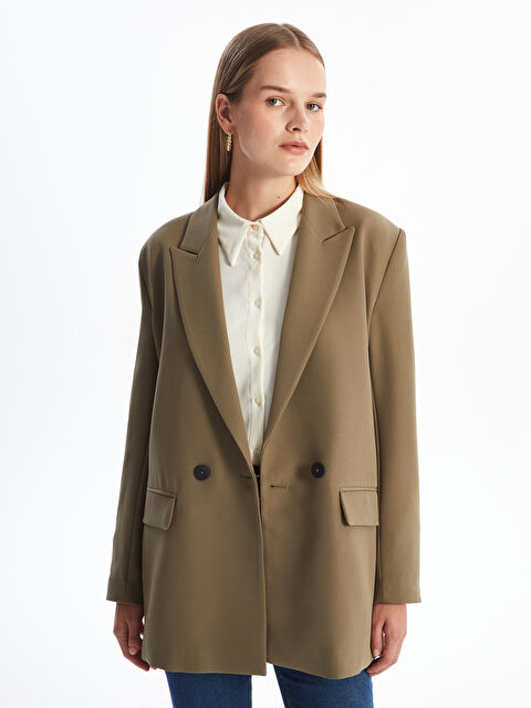 LCW Modest Kadın Blazer Ceket - W4I885Z8-JNN