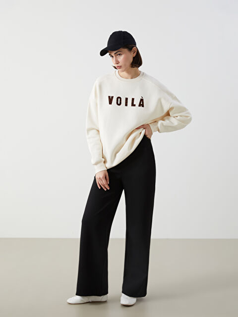 LC WAIKIKI Beli Lastikli Kadın Pantolon - W4I926Z8-CVL