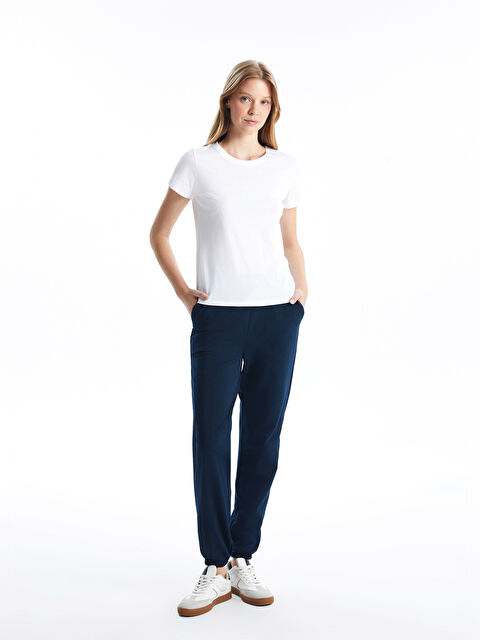 LC WAIKIKI Beli Lastikli Kadın Jogger Eşofman Altı - W4I927Z8-RFH