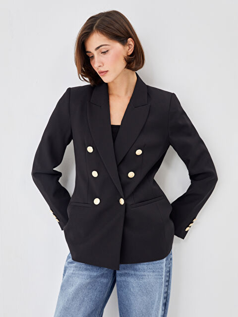 LCW Vision Kadın Blazer Ceket - W4I968Z8-CVL