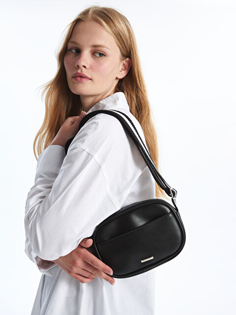 LCW ACCESSORIES Deri Görünümlü Kadın Omuz Çantası - W4IA93Z8-CVL