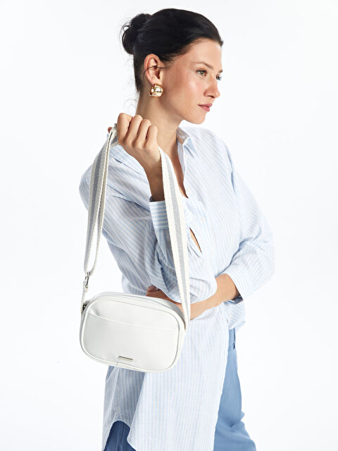 LCW ACCESSORIES Deri Görünümlü Kadın Omuz Çantası - W4IA93Z8-FFB