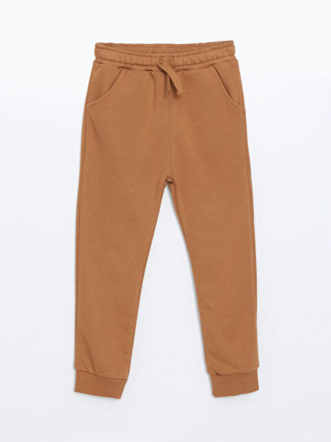 LCW Kids Beli Lastikli Kalın Basic Erkek Bebek Jogger Eşofman Altı - W4ID82Z1-GSC