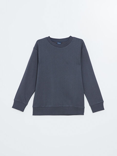 LCW ECO Bisiklet Yaka Erkek Çocuk Sweatshirt - W4II77Z4-HKS
