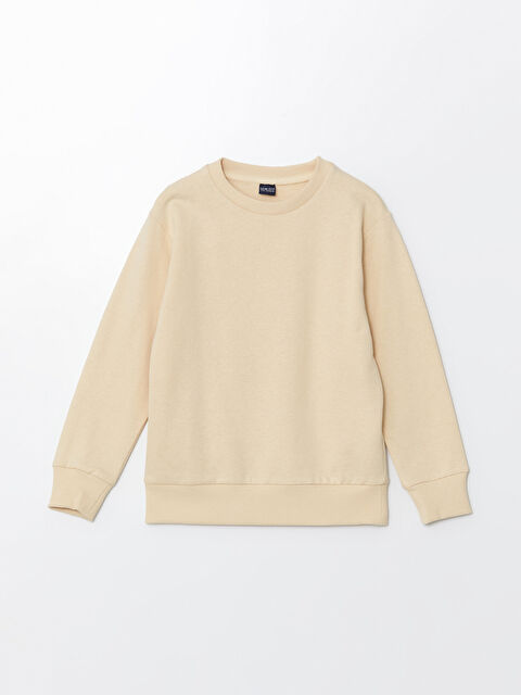LCW ECO Bisiklet Yaka Erkek Çocuk Sweatshirt - W4II91Z4-G6A