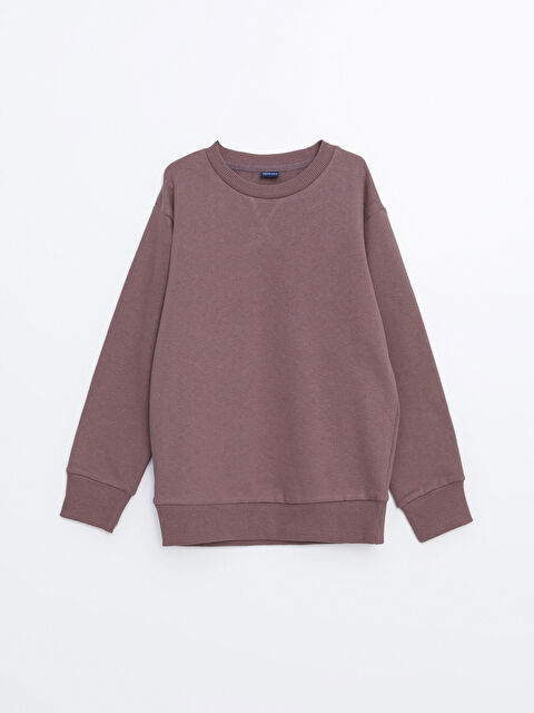 LCW ECO Bisiklet Yaka Erkek Çocuk Sweatshirt - W4II98Z4-HAE