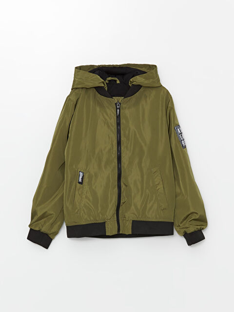 LCW ECO Kapüşonlu Erkek Çocuk Yağmurluk - W4IK88Z4-H70