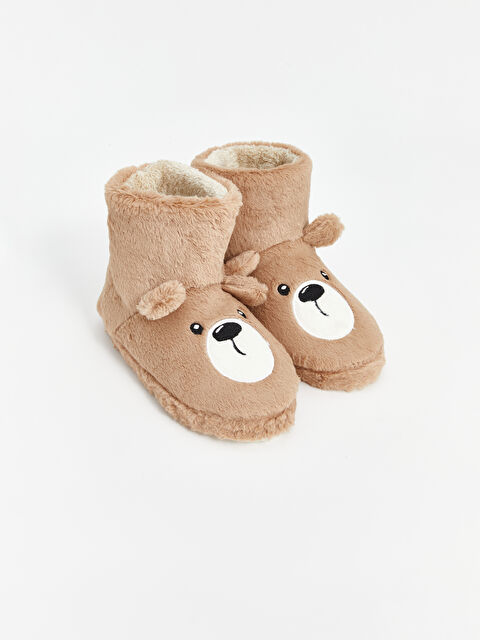 LCW STEPS Ayıcık Figürlü Erkek Çocuk Ev Botu - W4IK97Z4-LYD