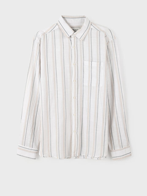 LCW Vision Regular Fit Long Sleeve Men's Shirt - W4IL05Z8-LFC