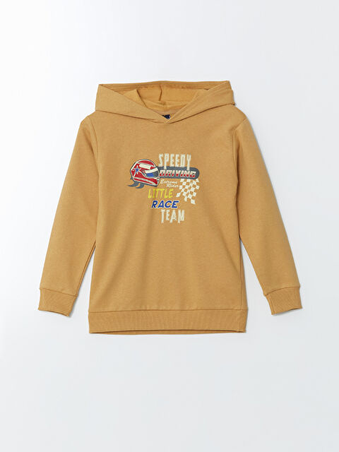 LCW ECO Kapüşonlu Erkek Çocuk Sweatshirt - W4IL76Z4-GXD