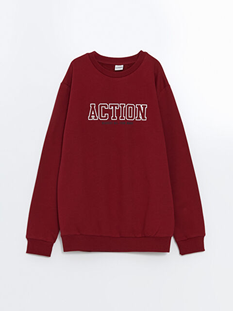 LCW Kids Bisiklet Yaka Erkek Çocuk Sweatshirt - W4IL84Z4-HRF