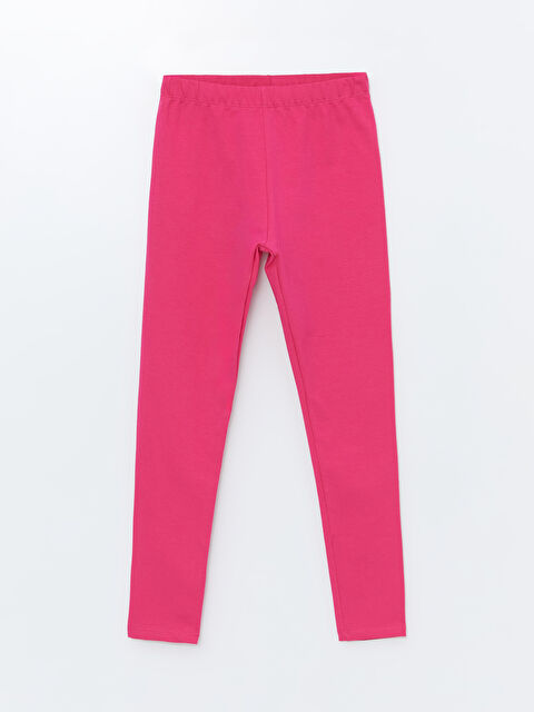 LCW Kids Beli Lastikli Kız Çocuk Uzun Tayt - W4IM08Z4-H3A