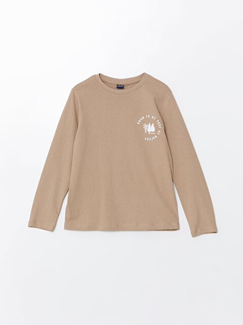 LCW ECO Bisiklet Yaka Erkek Çocuk Tişört - W4IR50Z4-QYZ