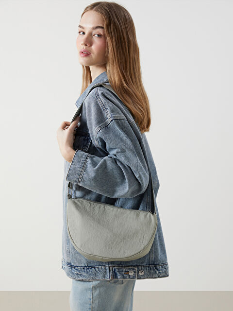 LCW ACCESSORIES Fermuarlı Kadın Omuz Çantası - W4IR96Z8-YGN