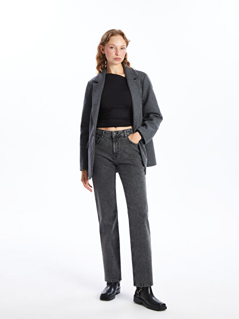 LCW Jeans Straight Fit Kadın Jean Pantolon - W4IS03Z8-327