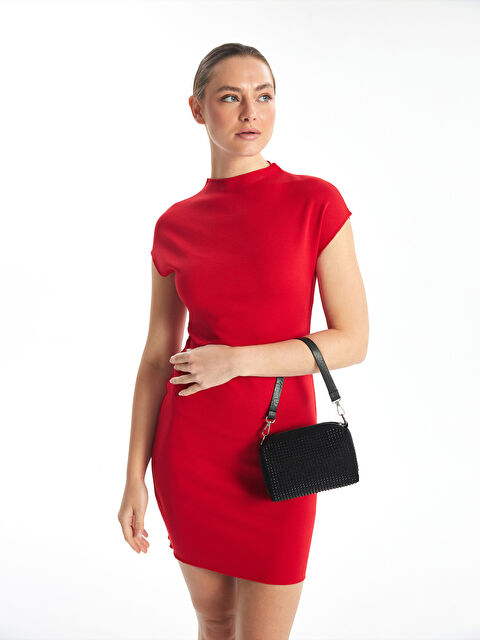 LCW ACCESSORIES Süet Kadın Kol Çantası - W4IS22Z8-CVL