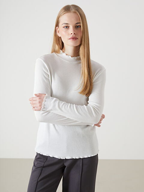 LCW Vision Funnel Neck Women's Body - W4IS55Z8-FEW