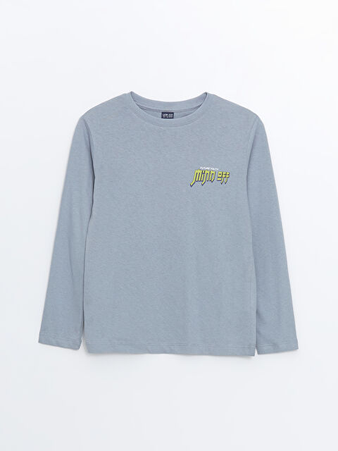 LCW ECO Bisiklet Yaka Erkek Çocuk Tişört - W4IT95Z4-FHM