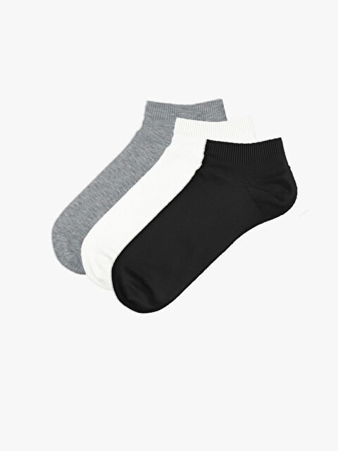 LCW ECO Erkek Patik Çorap 3'lü - W4IU21Z8-CVL