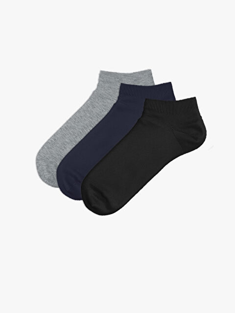 LCW ECO Erkek Patik Çorap 3'lü - W4IU21Z8-HUC