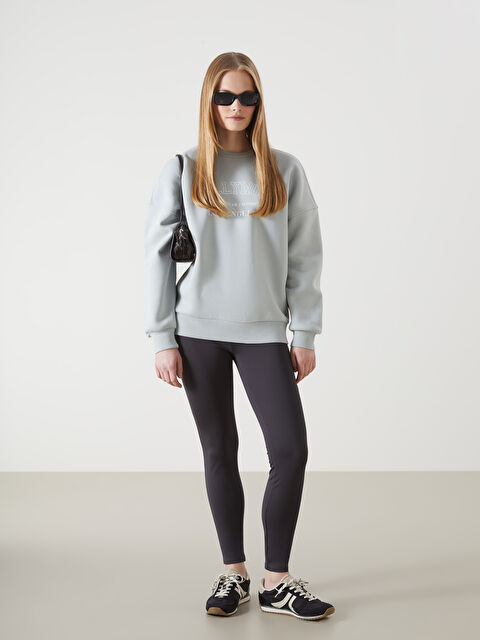 LCW Vision Beli Lastikli Dikişsiz Kadın Tayt - W4IY58Z8-LY9