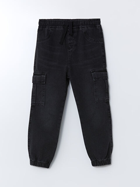LCW Kids Beli Lastikli Erkek Çocuk Jean Pantolon - W4IY75Z1-CVL