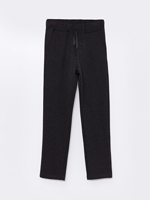 LCW ECO Beli Lastikli Kız Çocuk Eşofman Altı - W4J010Z4-L8N