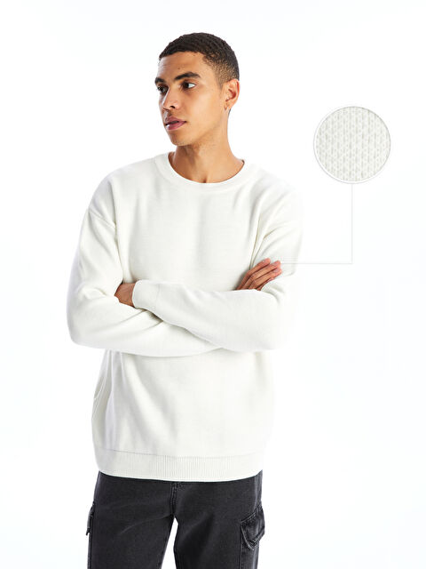 XSIDE Bisiklet Yaka Erkek Triko Kazak - W4J176Z8-FDU