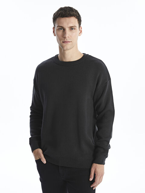 XSIDE Bisiklet Yaka Erkek Triko Kazak - W4J176Z8-YG5