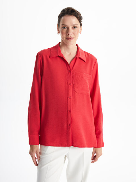 LCWAIKIKI Classic Kadın Gömlek - W4J255Z8-YJ0