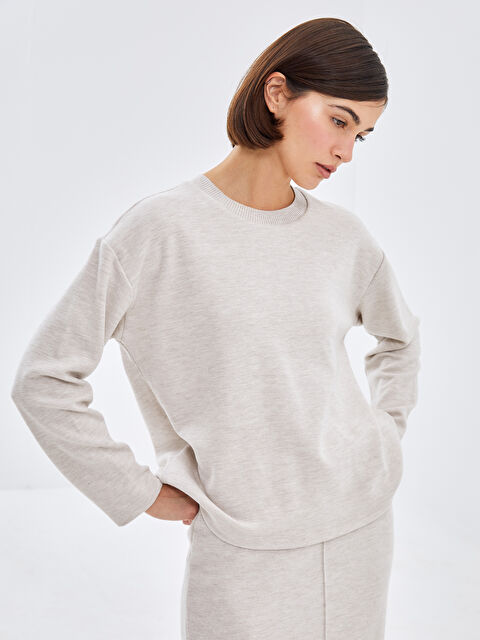 LCW Vision Bisiklet Yaka Kadın Triko Kazak - W4J319Z8-D5H