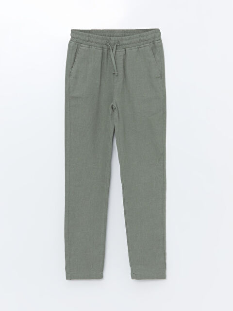 LCW Vision Beli Lastikli Basic Erkek Çocuk Pantolon - W4J343Z4-HDA