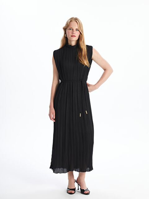 LCW Vision Dik Yaka Kadın Abiye Elbise - W4J461Z8-CVL