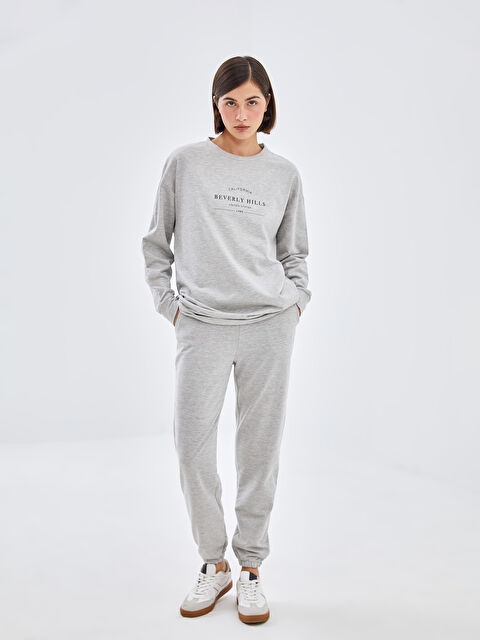 LC WAIKIKI Beli Lastikli Kadın Jogger Eşofman Altı - W4J514Z8-LAL