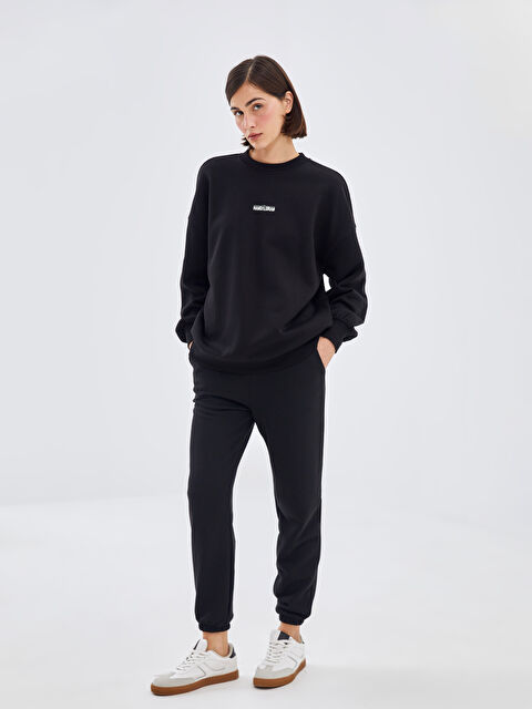 LC WAIKIKI Beli Lastikli Kadın Jogger Eşofman Altı - W4J519Z8-CVL