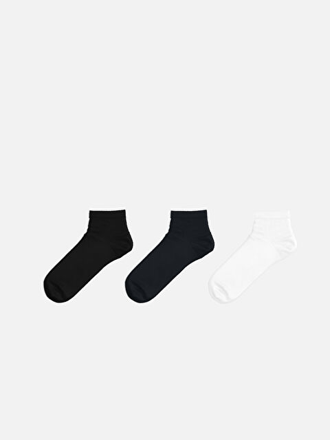 LCW ECO Erkek Soket Çorap 3'lü - W4J545Z8-CVL