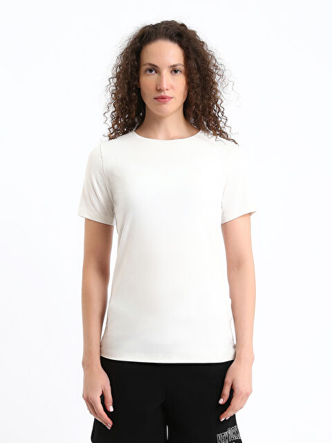 LCWAIKIKI Classic Crew Neck Women's T-Shirt - W4J729Z8-R9J